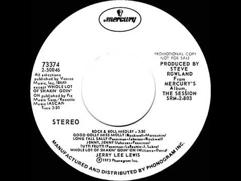 1973 Jerry Lee Lewis - Rock & Roll Medley