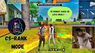 ANSHU & AYUSH FREE FIRE FUNNY GAMEPLAY😂| CS~RANK MODE | BOOYAH | Hell Warriors
