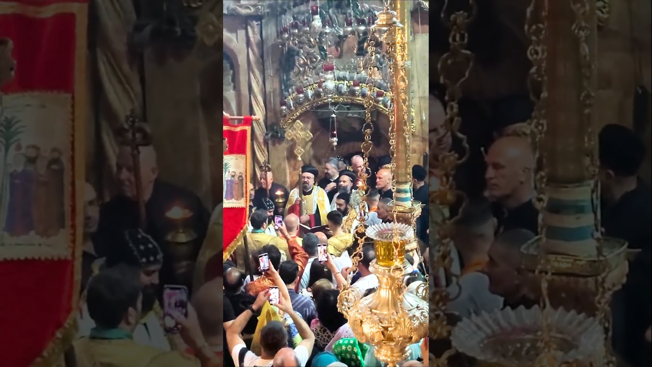 Holy Saturday 2025 in Jerusalem – Before the Lord’s Holy Tomb