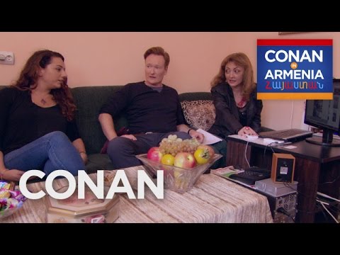 Conan & Sona Visit An Armenian Matchmaker | CONAN on TBS