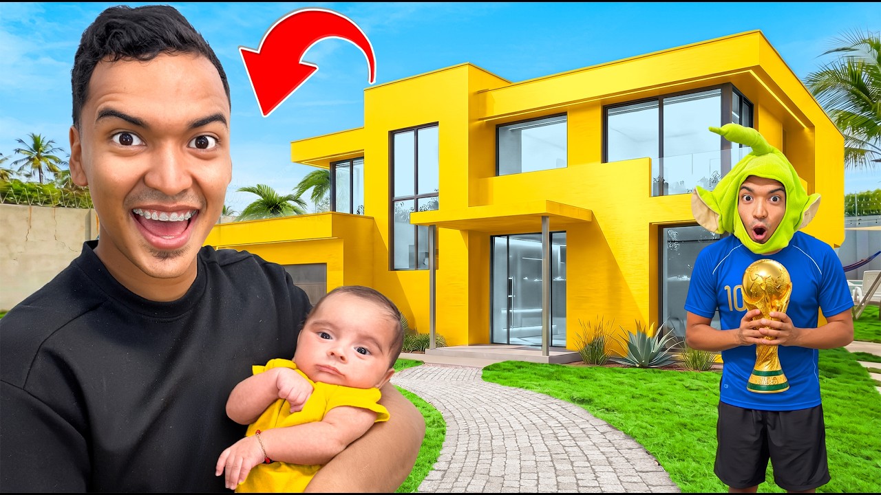 TOUR POR MI NUEVA MANSION CON MI HIJO