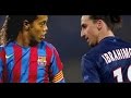 Zlatan Ibrahimović VS Ronaldinho • Best Goals Ever Battle • 2014 HD