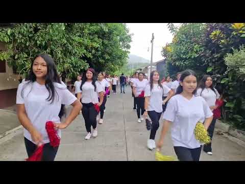 Cachiporristas, Banda Musical y Abanderados CEC Castro Ramirez de Santiago de María