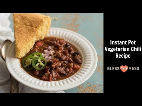 The Best Instant Pot Vegetarian Chili Recipe