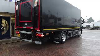 شاحنة مقفلة Scania P250 Bak+ Klep Dhollandia 1500 kg. Black line | صورة 2 - Autoline
