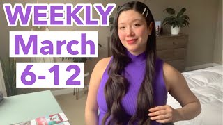Weekly Messages For Your Zodiac Sign March 6-12💜 (Health • Finances • Love)