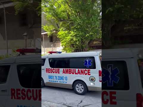 76 Ambulance 1 - Responding to a 10-52 (Collapsed Patient at Basement Parking) at W. Mall, Pasay.