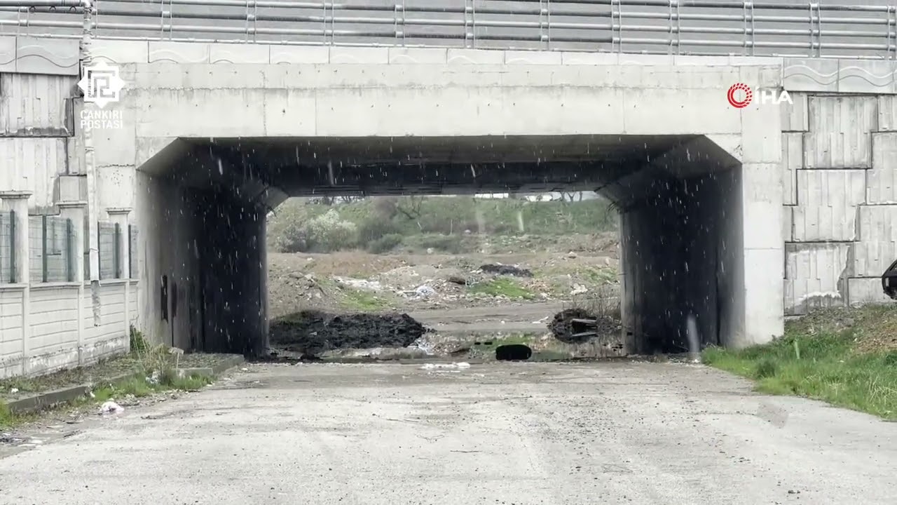 Çankırı Merkezde Kar Yağışı Etkili Oldu