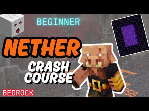 Nether Crash Course for beginners #minecraft  1.21 2025 survival guide