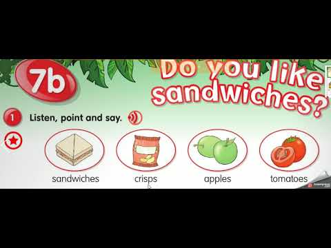 7b - Do you like sandwiches? - vocabulary