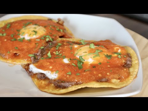🇲🇽 HUEVOS RANCHEROS INCREIBLE DESAYUNO MEXICANO 🇲🇽