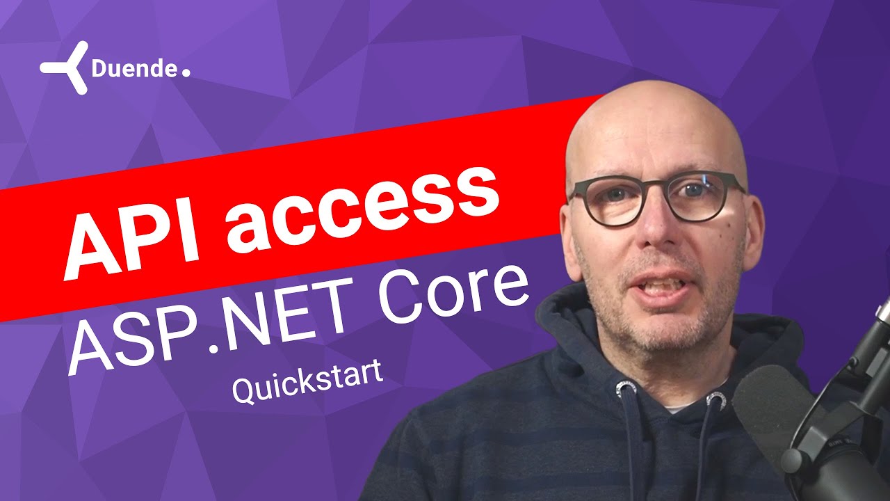 Quickstart: ASP.NET Core and API Access