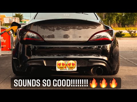 Tomei Exhaust Genesis Coupe 3.8