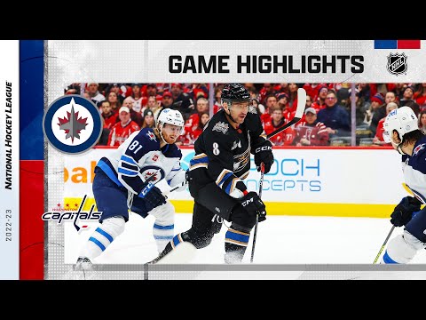 Jets @ Capitals 12/23 | NHL Highlights 2022