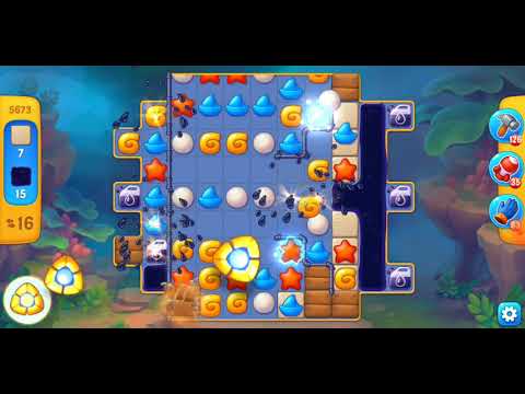 Fishdom. 5673 level no boosters and diamonds