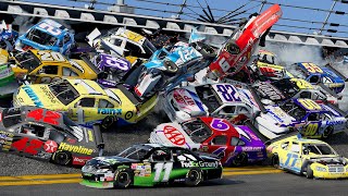 NASCAR Racing Crashes #96 | BeamNG Drive