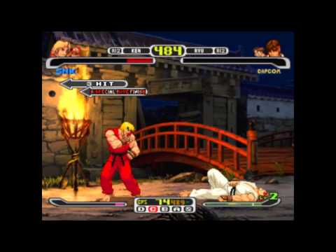 Capcom vs Snk Pro (Playstation) カプコン バーサス エス・エヌ 1cc 2002 Ken & Terry