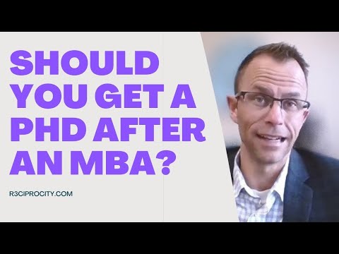 PhD After MBA? PhD in Finance or PhD in Strategy? Steps To Doing A PhD in Business Administration Video