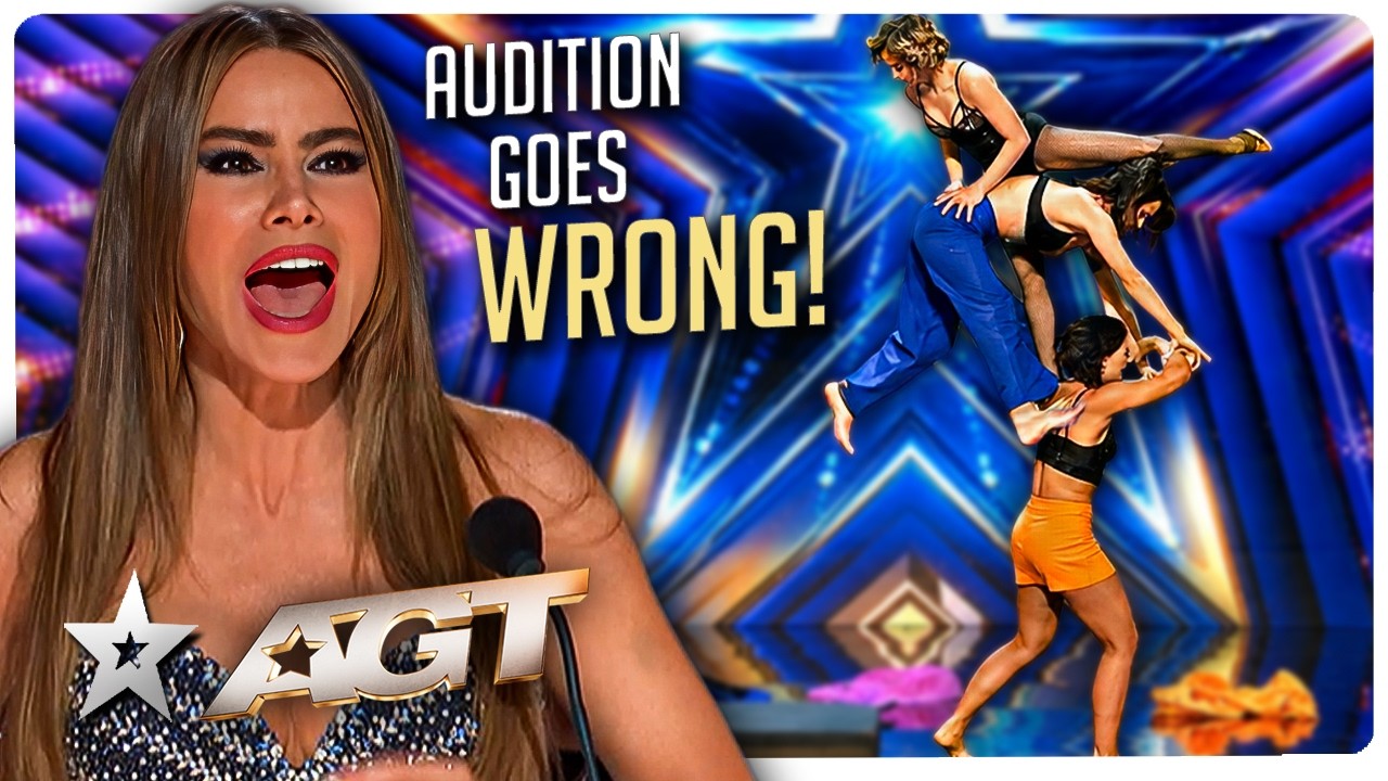 HEART-STOPPING Moment as Audition Goes WRONG On America's Got Talent! 😱