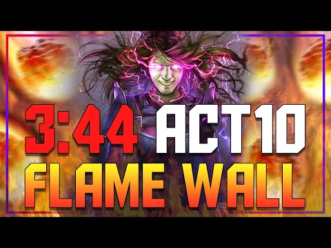 3:44 A10 Elementalist Arma Brand & Flamewall - All Skill Points, Merc, Cruel, Normal Lab - 3.12 PoE