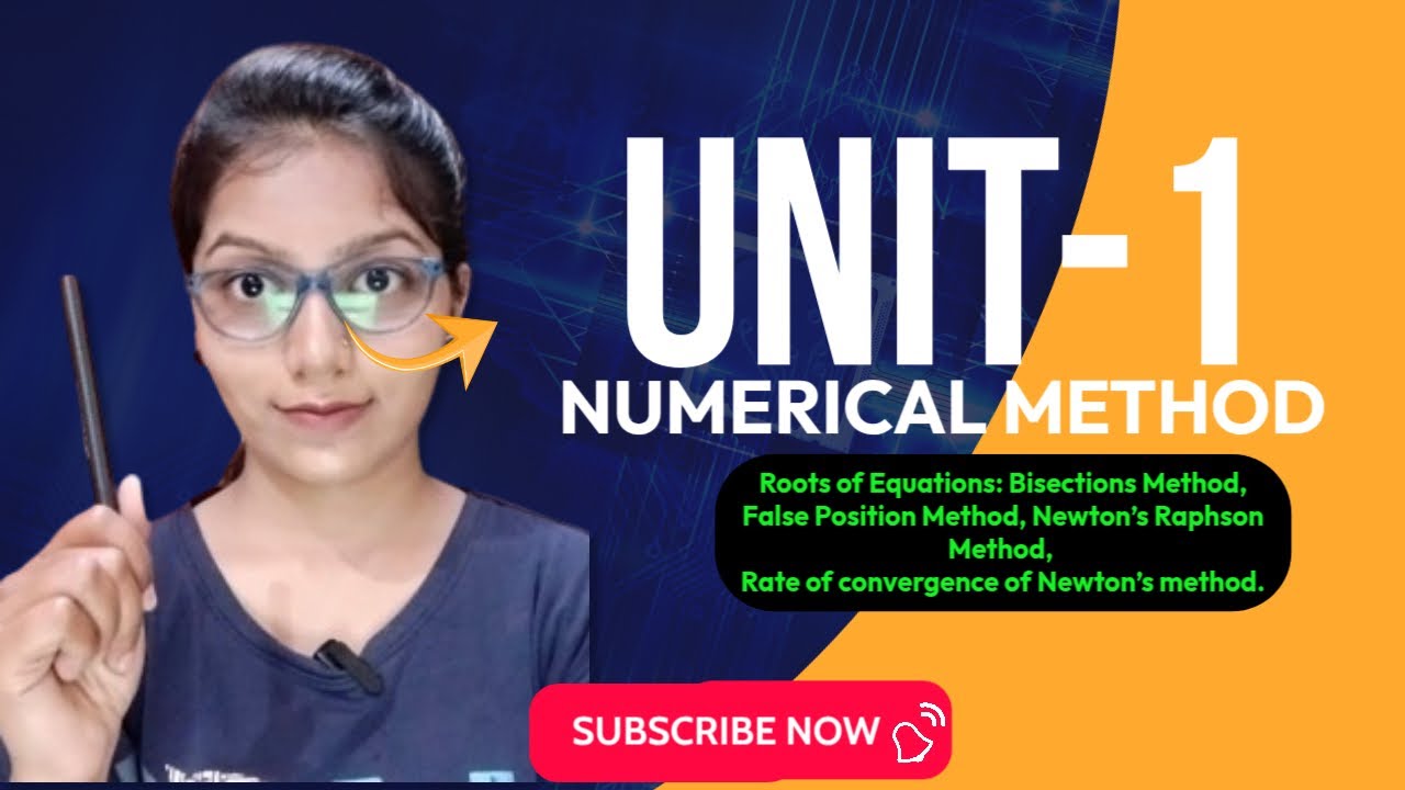 Numerical Methods BCA 3rd Sem (Unit 1)