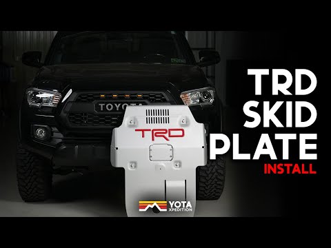 Tacoma TRD Skid Plate Installation | 2016-2023 | Yota X