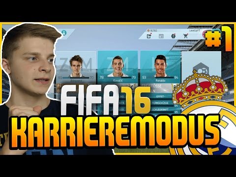 FIFA 16 KARRIEREMODUS (DEUTSCH) - REAL MADRID #01 - ERSTE TRANSFERS - LETS PLAY FIFA 16 KARRIERE