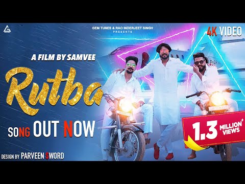 Rutba (Official Video) : Aman Jaji | Samvee | Kay D Kaushik | Aprajeet Tomer | Haryanvi Song
