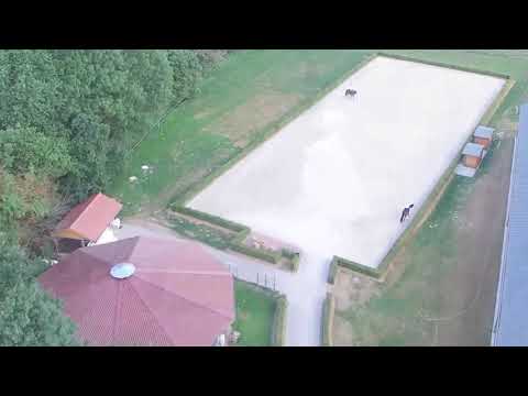 Hof Brüning aus der Vogelpersektive