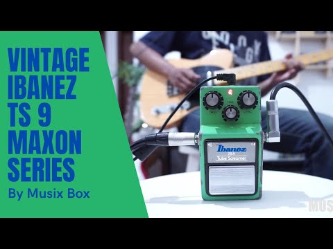 Ibanez TS9 Tube Screamer Maxon Made 2001 Overdrive Reissue RI TS-9 image 6