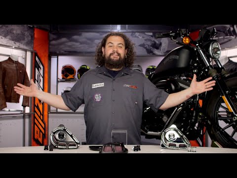 Performance Machine Jet Air Cleaner Intake for Harley at RevZilla.com