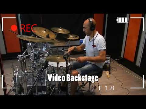 Francesco Corona & Bully Custom Drums video backstage
