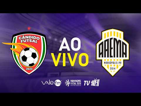 CAMPEONATO PARANAENSE SERIE PRATA 2026  - 7° RODADA - CANDIDO FUTSAL X AAEMA MARIOPOLIS