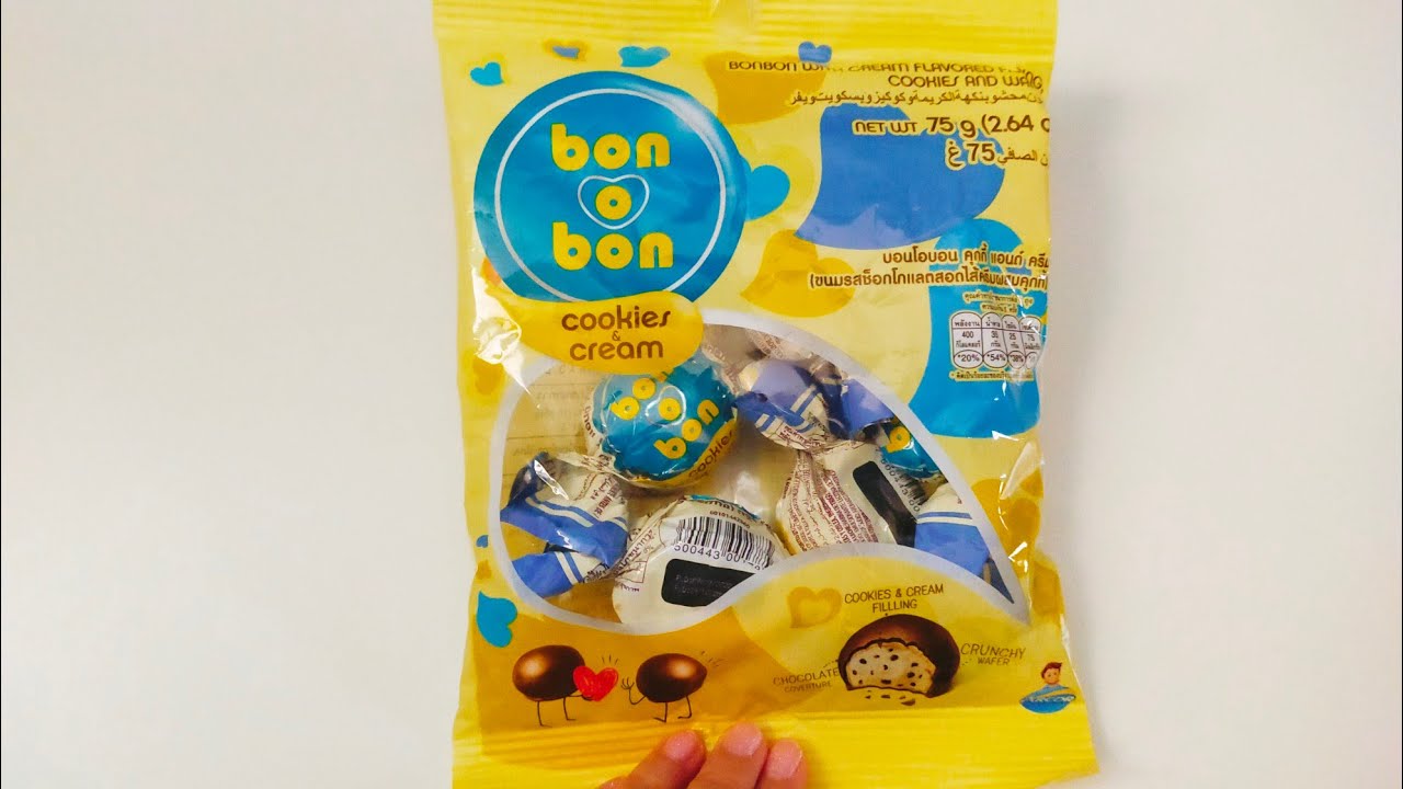 Bon O Bon Cookies & Cream | Relaxing & Satisfying Unwrapping Video