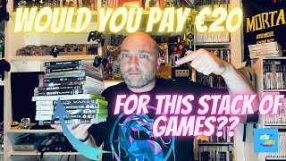 Live Video Game Hunting Ep.27 | One Day | 8 Charity Shops | €20 Stack of Games