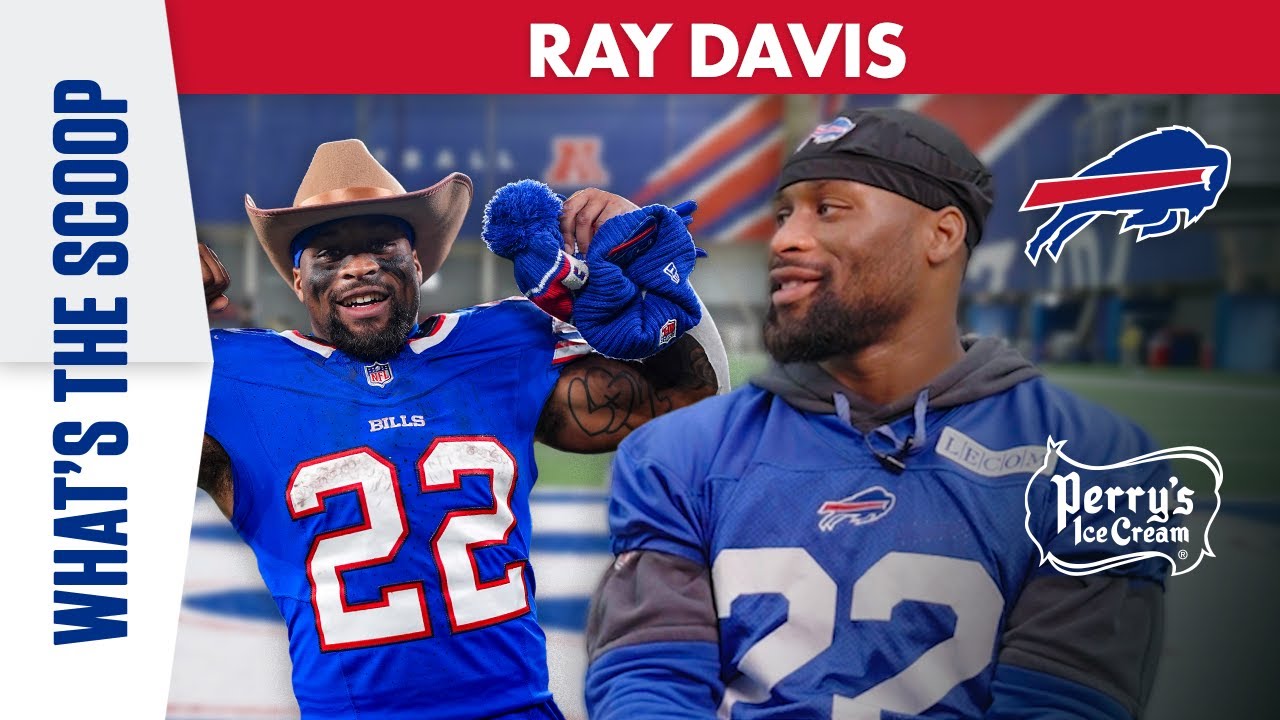 Buffalo Bills RB Ray Davis Talks Love for Bills Mafia, Favorite Music, Pregame Rituals And More!