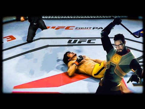 UFC4 Bruce Lee vs. Half Life EA Sports UFC 4