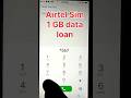 Airtel Sim Main 1 GB Data Loan Kaise Magaye Airtel Sim Main 1 GB Data Free Kaise Le Shorts