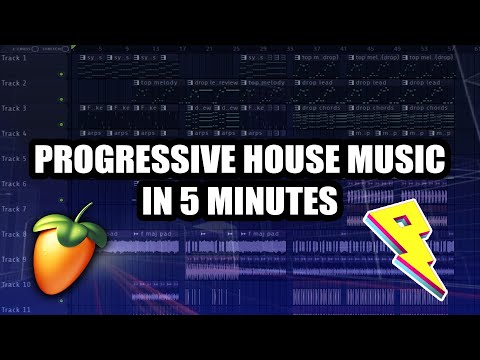MAKE PROGRESSIVE HOUSE MUSIC IN JUST 5 MINUTES!