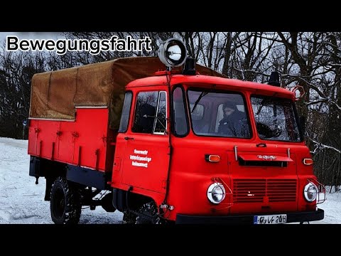 Robur LO im Schnee Bewegungsfahrt | Outdoor Twins