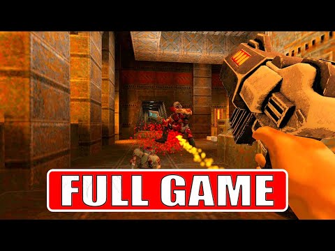 QUAKE II: REMASTERED - Story Mode Gameplay Walkthrough FULL GAME [4K 60FPS]