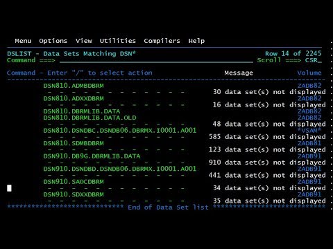 z/OS Tipps und Tricks - ISPF Commands I