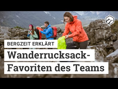 Mein Wanderrucksack: Favoriten vom Bergzeit Team