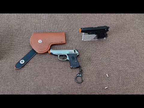 Mini Chinese Type 64 Toy Gun Keychain 2025
