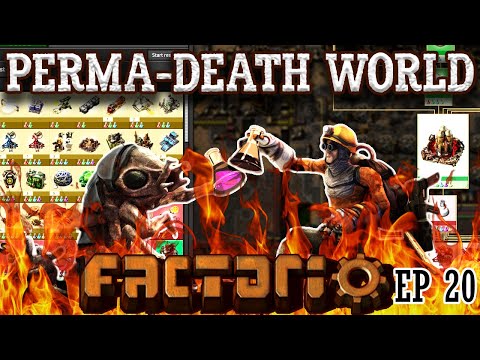 So Close Yet So Far From Launching a Rocket?... | FACTORIO: PERMA-DEATHWORLD Ep 20