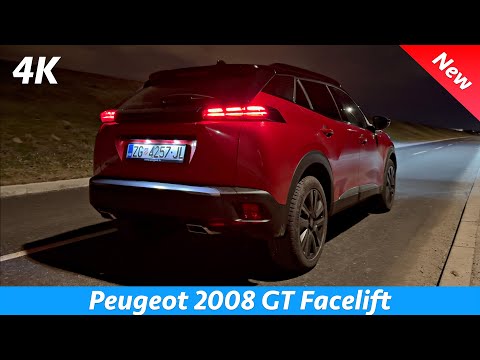Peugeot 2008 GT 2024 Night Review 4K (Exterior - Interior)
