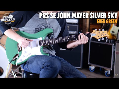 PRS SE Silver Sky John Mayer - Evergreen image 11