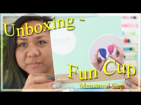 Fun Cup Menstrual Cup - Unboxing & Info
