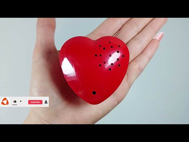 Vídeo relacionado con Copkim 6 unidades de grabadora de voz de San Valentín de 20 segundos para animales de peluche, grabadora de sonido en forma de corazón, botón pulsador, dispositivo grabable, módulo de sonido para