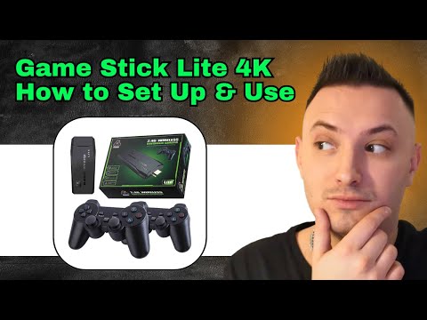 Game Stick Lite 4K How to Set Up & Use (Step By Step Guide)